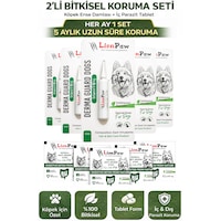 2'li Set Köpek 1-10 Kg Bitkisel İç Dış Parazit Ense Bitkisel Damla Seti - 5 Damla 5 Tablet 2'li Set Köpek 1-10 Kg Bitkisel İç Dış Parazit Ense Bitkisel Damla Seti - 5 Damla 5 Tablet
