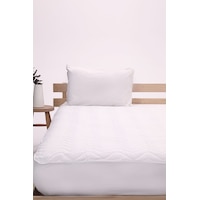 Favora Tek Kişilik Kapitone Fitted Alez 100X200 - Beyaz Favora Tek Kişilik Kapitone Fitted Alez 100X200 - Beyaz