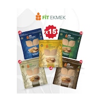 Fit Ekmek 15 Li Paket Ekmek Çeşitleri