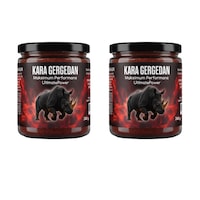 Kara Gergedan Doğal Destek Enerjik Yaşam 240 Gr X 2 Adet Kara Gergedan Doğal Destek Enerjik Yaşam 240 Gr X 2 Adet