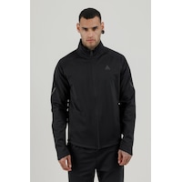 Air Life Tam Boy Fermuarlı Erkek Dik Yaka Sw 180007 Siyah