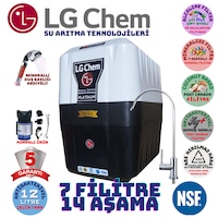 Lg Chem Platınum Pompalı 12 Lt 7 Flt 14 Aşama Su Arıtma Cihazı Lg Chem Platınum Pompalı 12 Lt 7 Flt 14 Aşama Su Arıtma Cihazı