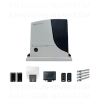 Nice Robus 1000 Yana Kayar Sürgülü Otomatik Bahçe Kapısı Motoru Gri Nice Robus 1000 Yana Kayar Sürgülü Otomatik Bahçe Kapısı Motoru Gri