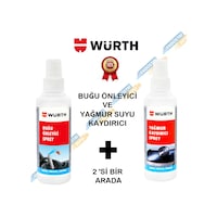 Würth Yağmur Suyu Kaydırıcı Ve Buğu Önleyici Set Würth Yağmur Suyu Kaydırıcı Ve Buğu Önleyici Set
