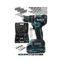 Assur Plus ASR013-01-2 21V Şarjlı Matkap Bakır Sargı Kömürsüz Motor Çelik Mandren Darbeli Akülü Vidalama - 2441 Assur Plus ASR013-01-2 21V Şarjlı Matkap Bakır Sargı Kömürsüz Motor Çelik Mandren Darbeli Akülü Vidalama - 2441
