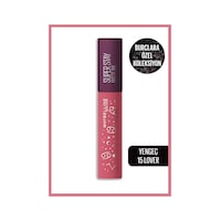 Maybelline New York Super Stay Matte Ink Zodiac Likit Mat Ruj- 15 Lover (Yengeç) Maybelline New York Super Stay Matte Ink Zodiac Likit Mat Ruj- 15 Lover (Yengeç)