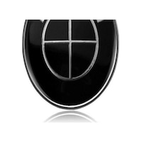 Bmw Araçlar İçin Bagaj Logosu Fullsiyah 74 MM Bmw Araçlar İçin Bagaj Logosu Fullsiyah 74 MM