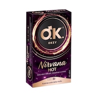 Okey Nirvana Hot Prezervatif 10'lu Okey Nirvana Hot Prezervatif 10'lu