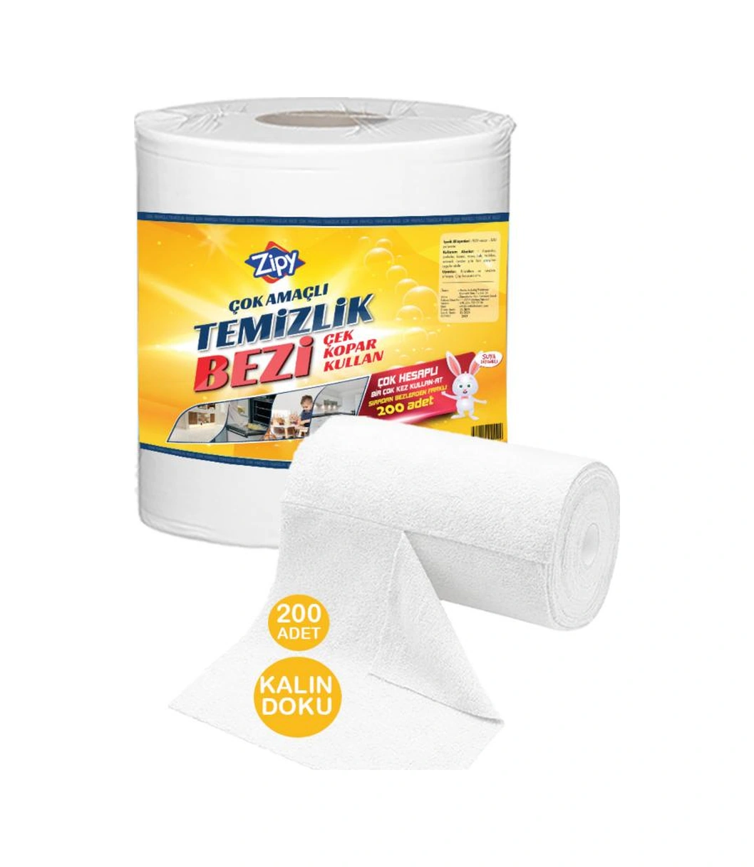 Zipy Easy Clean Yumuşatıcı Kokulu Yüzey Temizlik Havlusu Islak Kova Mendil 200 Adet Zipy Easy Clean Yumuşatıcı Kokulu Yüzey Temizlik Havlusu Islak Kova Mendil 200 Adet