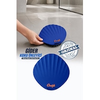 Mavi Renk Deniz Kabuğu Kötü Koku Önleyici Silikon Mat Desen Banyo Mutfak Lavabo Balkon Tıkaç Kapağı Mavi Renk Deniz Kabuğu Kötü Koku Önleyici Silikon Mat Desen Banyo Mutfak Lavabo Balkon Tıkaç Kapağı