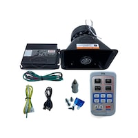 Profesyonel Polis Sireni Uzaktan Kumandalı Güçlü Wireless Korna Megafonlu Mikrofonlu Metal 200w 12v Profesyonel Polis Sireni Uzaktan Kumandalı Güçlü Wireless Korna Megafonlu Mikrofonlu Metal 200w 12v