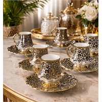 Acar Willow 6 Kişilik Kahve Fincanı Takımı 90 Ml 08885 Çok Renkli Acar Willow 6 Kişilik Kahve Fincanı Takımı 90 Ml 08885 Çok Renkli