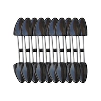 Comfy 10 Çift Yaylı Ayakkabı Kalıbı 39 - 44 Siyah Comfy 10 Çift Yaylı Ayakkabı Kalıbı 39 - 44 Siyah