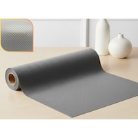 48cm X 5m -açık Gri Kabartma Nokta Desenli Suni Deri Çekmece İçi Kaydırmaz Halı, Raf Örtüsü 48cm X 5m -açık Gri Kabartma Nokta Desenli Suni Deri Çekmece İçi Kaydırmaz Halı, Raf Örtüsü