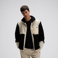 Ellesse Em511-bk Fermuarlı Polar Erkek Mont - Bej / Siyah Bej - Siyah Ellesse Em511-bk Fermuarlı Polar Erkek Mont - Bej / Siyah Bej - Siyah