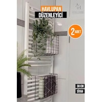 Atacı 1.kalite Siyah Asılabilir Havlupan Düzenleyici Banyo Havlu - Tuvalet Kağıdı Sepeti Siyah Atacı 1.kalite Siyah Asılabilir Havlupan Düzenleyici Banyo Havlu - Tuvalet Kağıdı Sepeti Siyah
