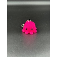 Amigurumi Ahtapot Anahtarlık 5-6 Cm Pembe Amigurumi Ahtapot Anahtarlık 5-6 Cm Pembe