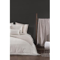 Clara Lüks Comforter 13 Parça Çeyiz Seti Ekru Ekru Clara Lüks Comforter 13 Parça Çeyiz Seti Ekru Ekru
