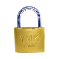 Eko Sarı Boyalı Kısa Kancalı Asma Kilit 50mm Eko Sarı Boyalı Kısa Kancalı Asma Kilit 50mm