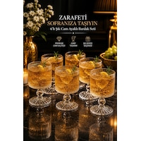 6 Lı Ayaklı Kristal Cam Meşrubat Kokteyl Bardağı Bardak 280ml Şeffaf 6 Lı Ayaklı Kristal Cam Meşrubat Kokteyl Bardağı Bardak 280ml Şeffaf