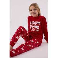 Rolypoly Kız Çocuk Kırmızı Pijama Takımı 5274-48728 Kırmızı Rolypoly Kız Çocuk Kırmızı Pijama Takımı 5274-48728 Kırmızı