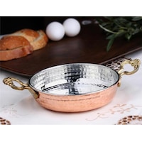 Emr Bakır Yumurta Sahanı - Bakır Sahan Tava 18 CM Emr Bakır Yumurta Sahanı - Bakır Sahan Tava 18 CM