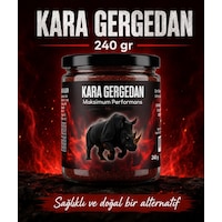 Kara Gergedan Doğal Destek Enerjik Yaşam 240 G