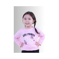 Fyk Kids Kız Çocuk Basic Uzun Kol Tişört Açık Pembe Fyk Kids Kız Çocuk Basic Uzun Kol Tişört Açık Pembe