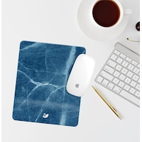 Mavi Mermer Desenli Bilek Destekli Dikdörtgen Mouse Pad Mouse Altlık Mousepad Mavi Mermer Desenli Bilek Destekli Dikdörtgen Mouse Pad Mouse Altlık Mousepad