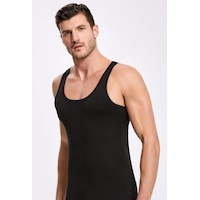 İlke İç Giyim Erkek Sporcu Atlet Siyah 2xl İlke İç Giyim Erkek Sporcu Atlet Siyah 2xl