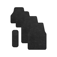 Universal Kenarları Biyeli Halı Paspas Takımı Füme Universal Kenarları Biyeli Halı Paspas Takımı Füme