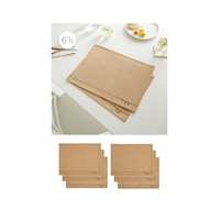 Ocean Home Textile 6 Adet Jüt Enjoy Baskılı Sofra Sunum Tabak Altlığı Supla Amerikan Servisi 45 x 35 CM Diğer Ocean Home Textile 6 Adet Jüt Enjoy Baskılı Sofra Sunum Tabak Altlığı Supla Amerikan Servisi 45 x 35 CM Diğer