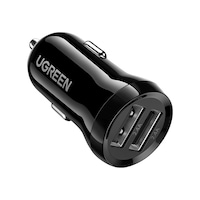 Ugreen Çift Portlu 24W Araç Çakmaklık Hızlı Şarj Cihazı Ugreen Çift Portlu 24W Araç Çakmaklık Hızlı Şarj Cihazı