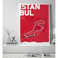 Bk Gift İstanbul Park Tasarımlı Kanvas Tablo 50x70cm-1 Bk Gift İstanbul Park Tasarımlı Kanvas Tablo 50x70cm-1