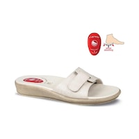 Ceyo 9200-12 Topuk Jelli Anatomik Taban Kadın Terlik Bej 36-40 Bej Ceyo 9200-12 Topuk Jelli Anatomik Taban Kadın Terlik Bej 36-40 Bej