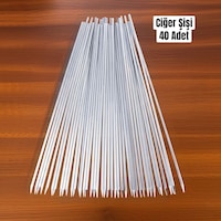 40 Adet Ciğer Şişi,galvaniz Mangal Barbekü Ciğer Şişi 55 Cm 40 Adet Ciğer Şişi,galvaniz Mangal Barbekü Ciğer Şişi 55 Cm