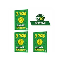 3 Yaş Etkinlik Kitabım Seti (z10 Sistemi)