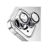 Buff Apple Uyumlu iPhone 14 / 14 Plus Kamera Metal Lens Gümüş Buff Apple Uyumlu iPhone 14 / 14 Plus Kamera Metal Lens Gümüş