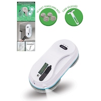 Kiwi KWC-7130 Uzaktan Kumandalı Sıvı Püskürtmeli Cam Silme Robotu Kiwi KWC-7130 Uzaktan Kumandalı Sıvı Püskürtmeli Cam Silme Robotu