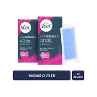 Veet Professional Ağda Bandı Hassas Ciltler İçin 40 Lı X 2 Adet PKT.VEET.001 Veet Professional Ağda Bandı Hassas Ciltler İçin 40 Lı X 2 Adet PKT.VEET.001