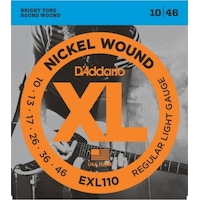D'addario Exl110 Elektro Gitar Teli 10-46 D'addario Exl110 Elektro Gitar Teli 10-46