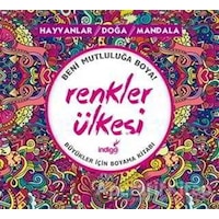 İndigo Kitap - Renkler Ülkesi: Hayvanlar - Doğa - Mandala - Kolektif İndigo Kitap - Renkler Ülkesi: Hayvanlar - Doğa - Mandala - Kolektif