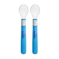 Bambino Silikon Ikili Kaşık P0406 Mavi Bambino Silikon Ikili Kaşık P0406 Mavi
