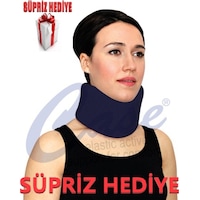 Sünger Medikal Boyunluk Lacivert Boyun Fıtığı Sünger Medikal Boyunluk Lacivert Boyun Fıtığı