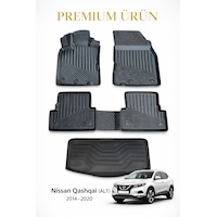 Nissan Qashqai Alt 2014-2020 Uyumlu 3d Oto Paspas Ve Bagaj Havuzu Set Premium Nissan Qashqai Alt 2014-2020 Uyumlu 3d Oto Paspas Ve Bagaj Havuzu Set Premium