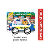 Oyuncak Kitap - Polis Gerçek Tekerlekli Oyuncak Kitap - Polis Gerçek Tekerlekli