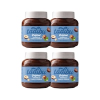 Abdurrahman Tatlıcı Tadıbu Kakaolu Fındık Ezmesi 4 x 330 G Abdurrahman Tatlıcı Tadıbu Kakaolu Fındık Ezmesi 4 x 330 G