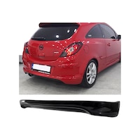 Opel Corsa D Arka Ek Plastik Siyah Difüzör 2006-2014 Arka-bodykit-ek-karlık Opel Corsa D Arka Ek Plastik Siyah Difüzör 2006-2014 Arka-bodykit-ek-karlık
