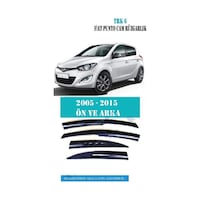 Fiat Punto 2005-2015 Mugen Cam Rüzgarlığı Ön-Arka Fiat Punto 2005-2015 Mugen Cam Rüzgarlığı Ön-Arka