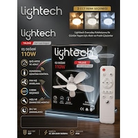 Lightech Yıldız 110w Fanlı Led Ampul Pervane Ampul Lightech Yıldız 110w Fanlı Led Ampul Pervane Ampul